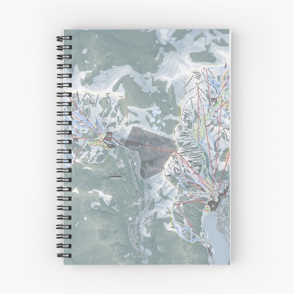 Item preview, Palisades Tahoe Resort Trail Map designed and sold by Mapsynergy.