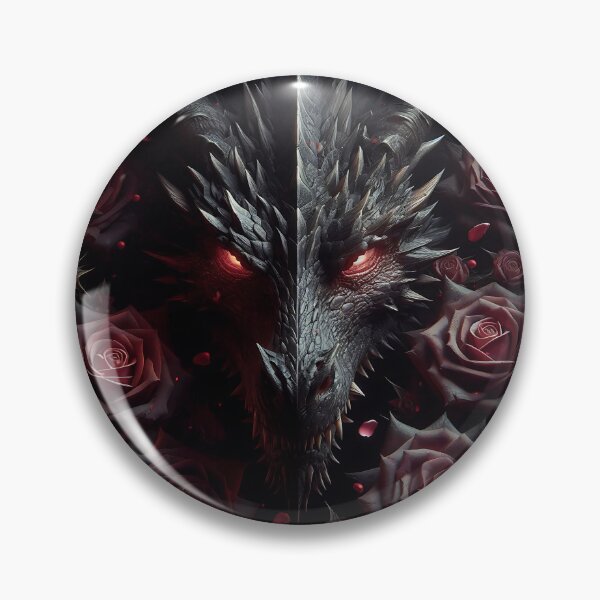 Item preview, Dragon of the Roses designed and sold by GalleryBrisArt.