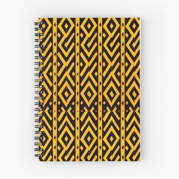 Item preview, African Golden Geometric Pattern designed and sold by 3triadstore.