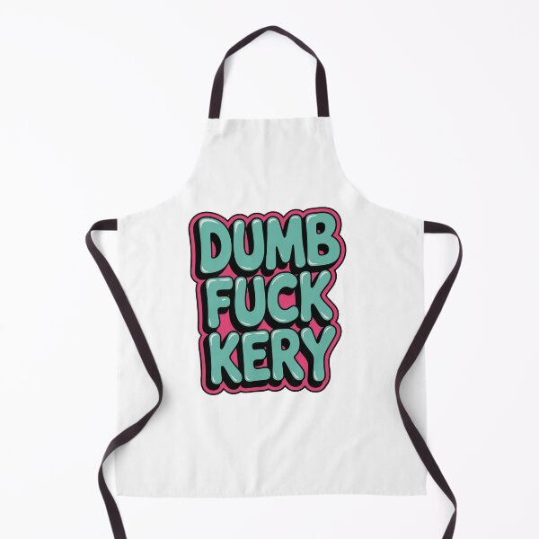 Item preview, DUMB FUCKERY – Teal & Pink Bubble Typography Funny Quote Design designed and sold by Dospart.