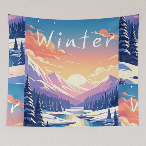 Item preview, Winter mountain  designed and sold by RadiantGraphics.