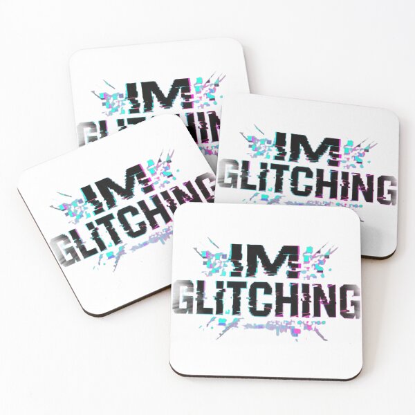 Item preview, "I'M GLITCHING" RETRO VINTAGE Y2K YEAR 2000 DESIGN designed and sold by WHITE FLAME PRINTS.