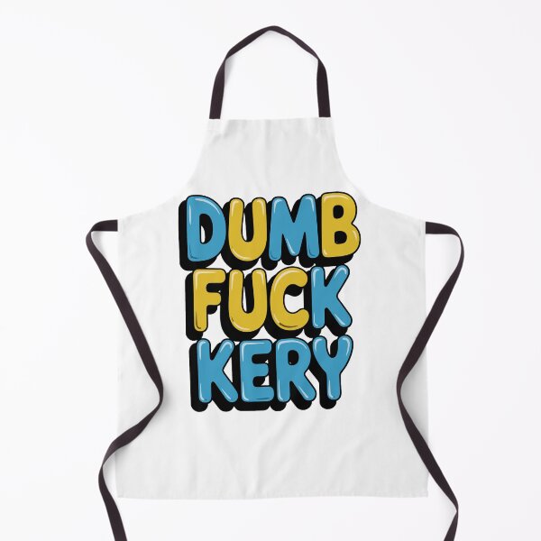 Item preview, DUMB FUCKERY – Blue & Yellow Bubble Typography Funny Quote designed and sold by Dospart.