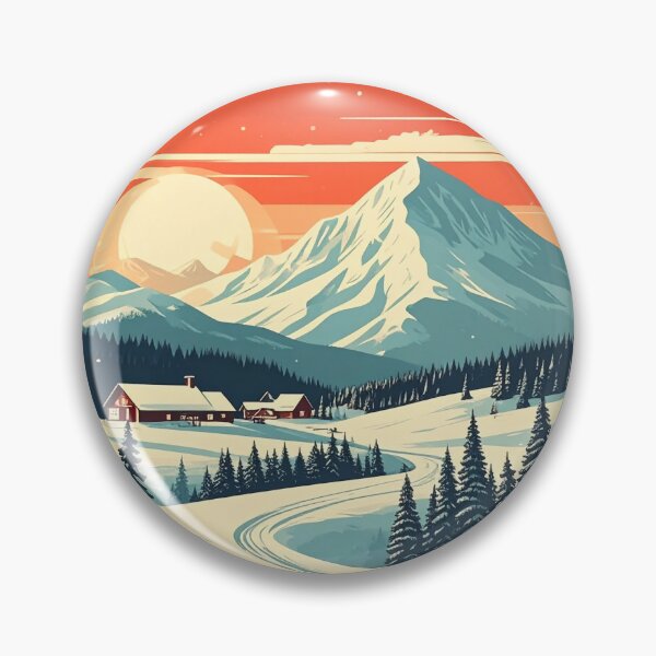 Item preview, Winter  mountain  designed and sold by RadiantGraphics.