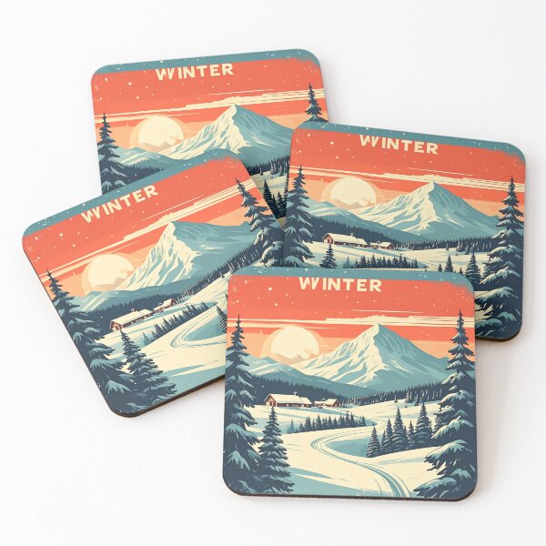 Item preview, Winter  mountain  designed and sold by RadiantGraphics.