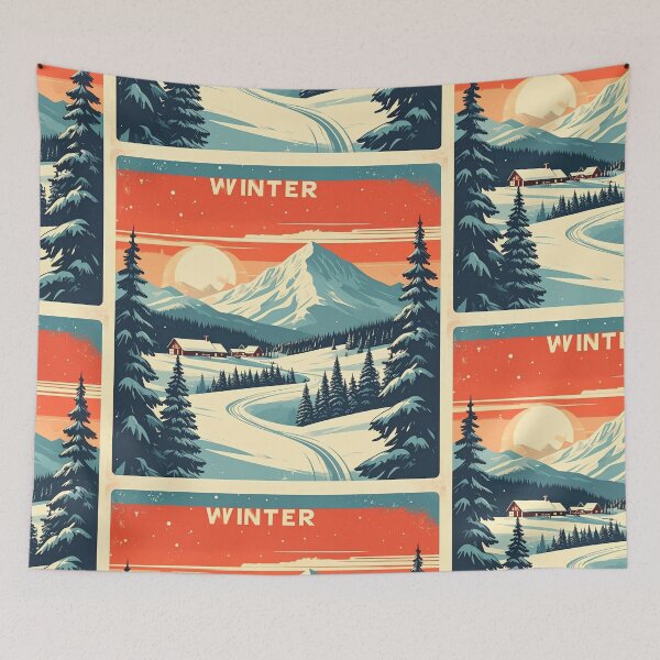 Item preview, Winter  mountain  designed and sold by RadiantGraphics.