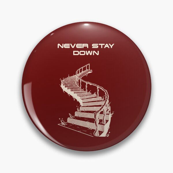 Item preview, Never Stay Down – Step by Step designed and sold by Algabyali.