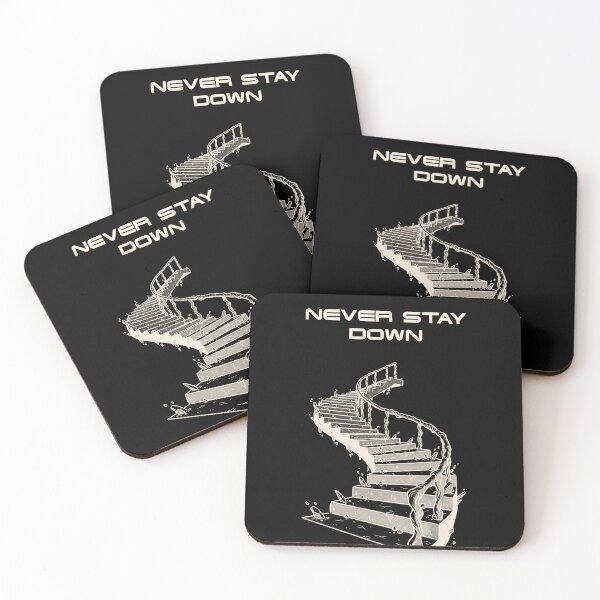 Item preview, Never Stay Down – Step by Step designed and sold by Algabyali.