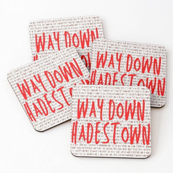Item preview, Hadestown Lyrics designed and sold by broadwaygirl142.