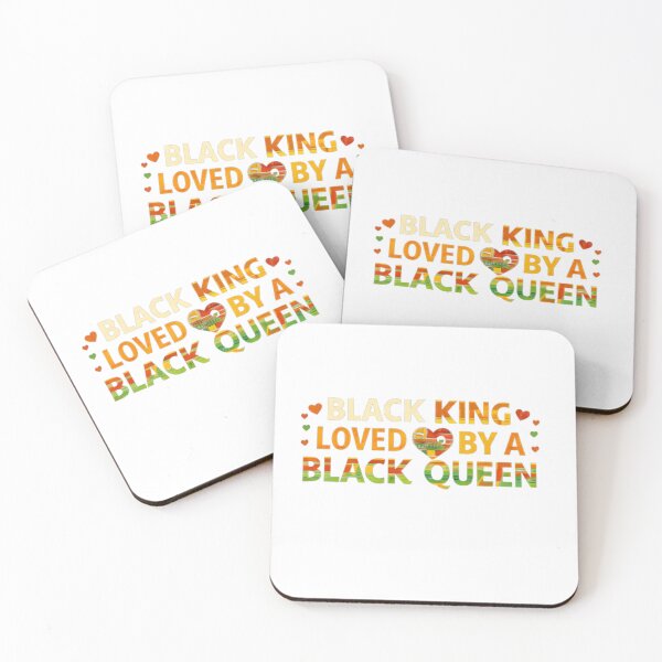 Item preview, Black King Loved By A Black Queen – Royal Heritage Design designed and sold by The Crimson Halo.