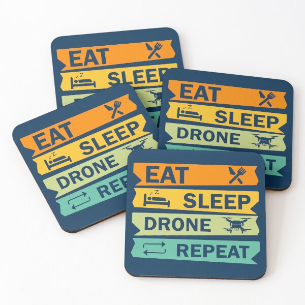 Item preview, Eat Sleep Drone Repeat. Drone Pilot. Drone Lover. Drone Quote designed and sold by DesignHouse07.