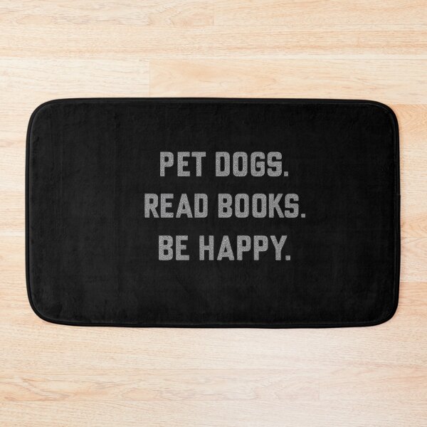 Item preview, pet dogs read books be happy designed and sold by CloudyPress.