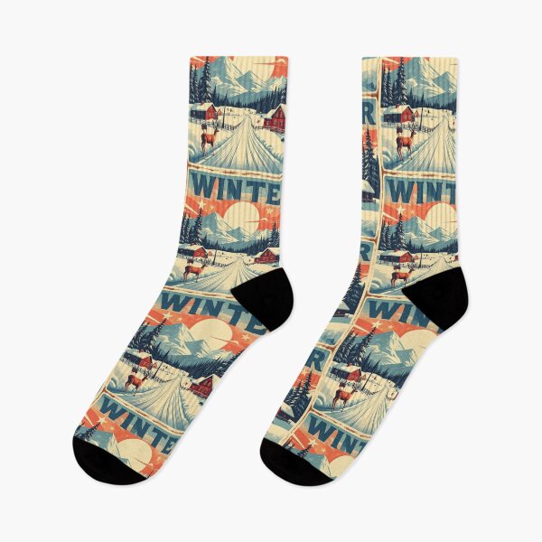 Item preview, Winter mountain landscape  designed and sold by RadiantGraphics.