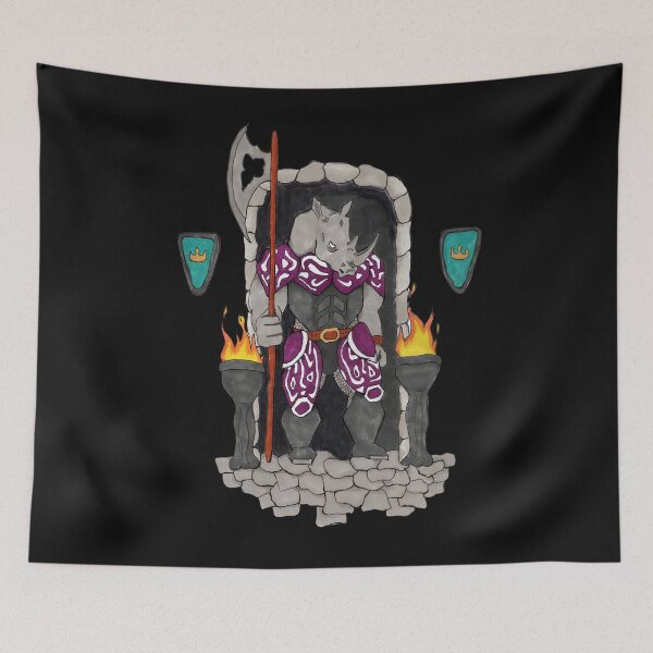 Item preview, The Horned Warden designed and sold by McKee Designs.