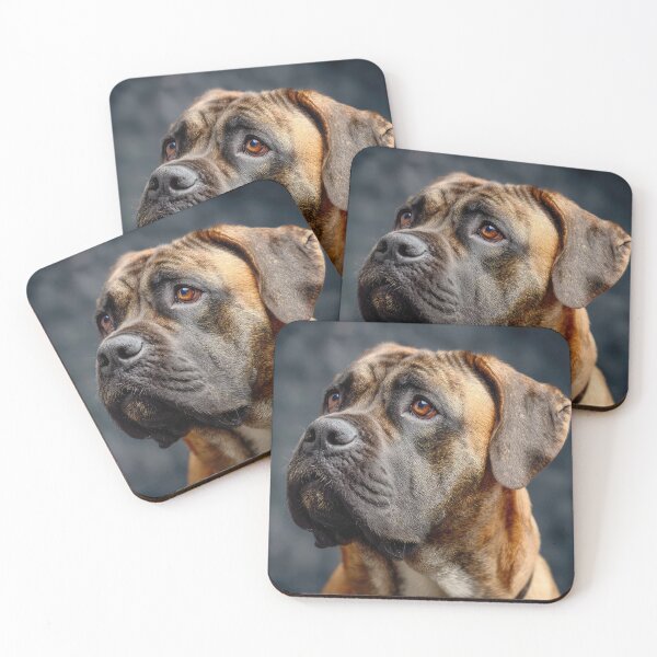 Item preview, Bullmastiff Portrait designed and sold by Elisabeth Lucas.