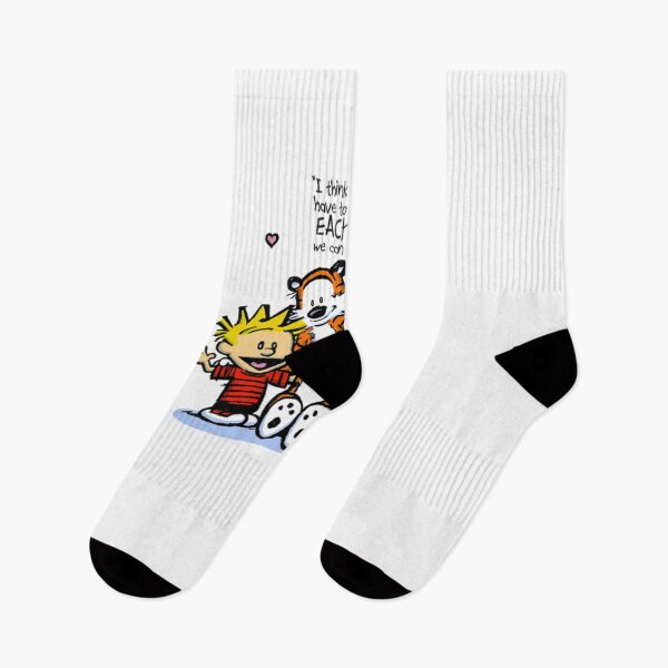 Item preview,   Calvin and hobbes Funny Sticker designed and sold by Carley Peter.