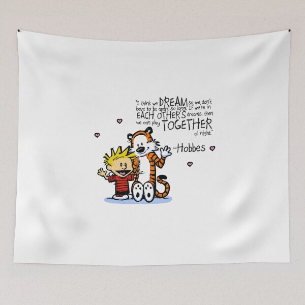 Item preview,   Calvin and hobbes Funny Sticker designed and sold by Carley Peter.