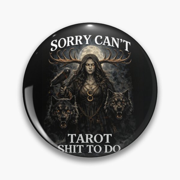 Item preview, SVT Sorry Can’t – Tarot Shit To Do | Midnight Familiar Witchcraft Design designed and sold by SEVERTREND APPAREL .