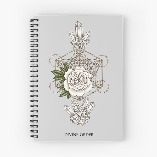 Item preview, Divine Order - Sacred Geometry & White Rose designed and sold by Credisaim.