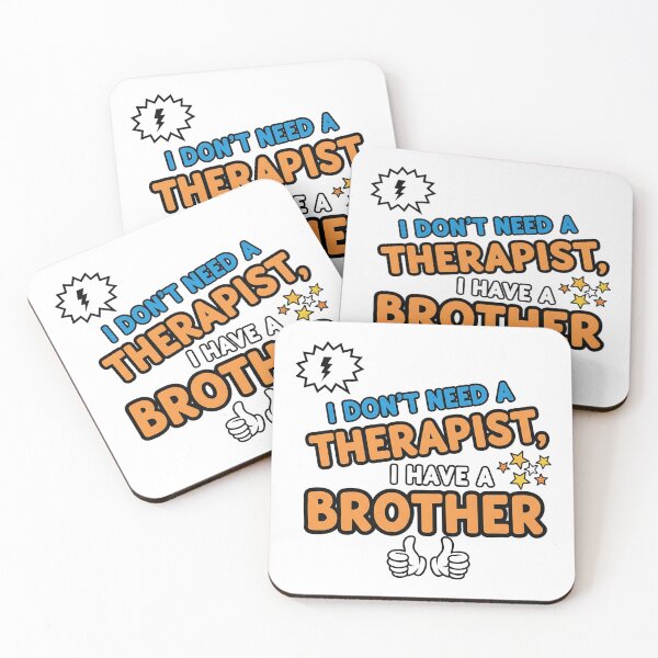 Item preview, Funny Brother Shirt – I Don’t Need a Therapist I Have a Brother designed and sold by Muzgle.