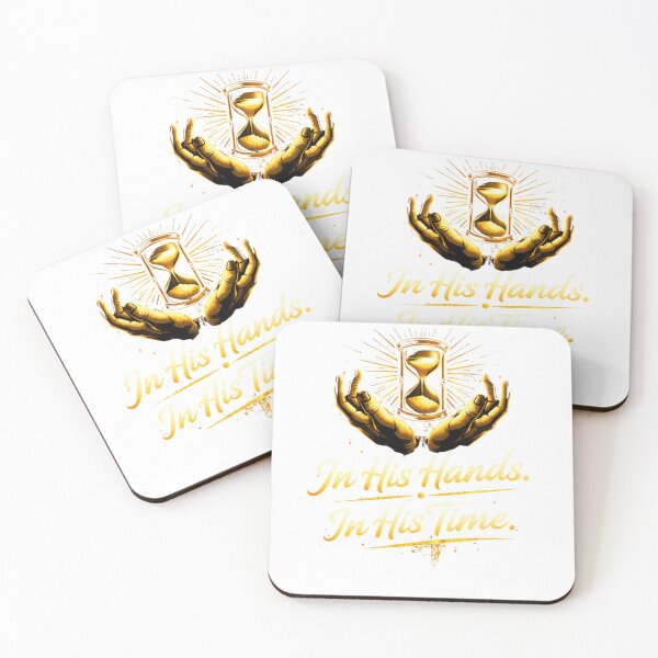 Item preview, In His Hands, In His Time – Golden Faith Design designed and sold by The Crimson Halo.
