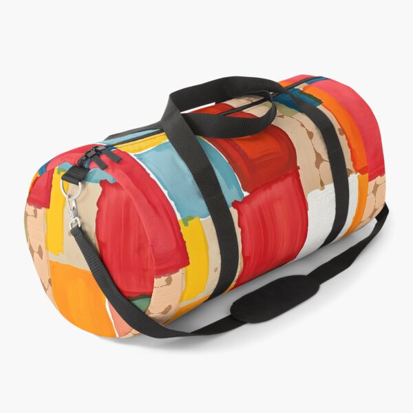 Item preview, Abstract Collage of Textured Square Pieces in a Vibrant Spectrum of Colors	 designed and sold by FRH Design ⭐⭐⭐⭐⭐.