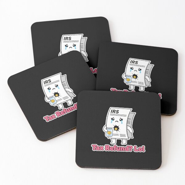 Item preview, Tax Refund? Lol - Crying Tax Form Sticker designed and sold by Sassy Cult.