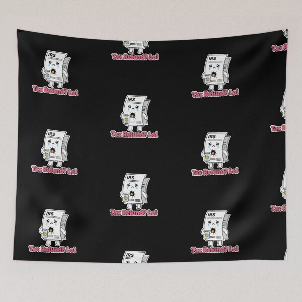 Item preview, Tax Refund? Lol - Crying Tax Form Sticker designed and sold by Sassy Cult.
