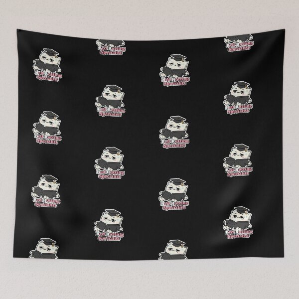 Item preview, Bed Rotting Specialist - Certified Cozy Sticker designed and sold by Sassy Cult.