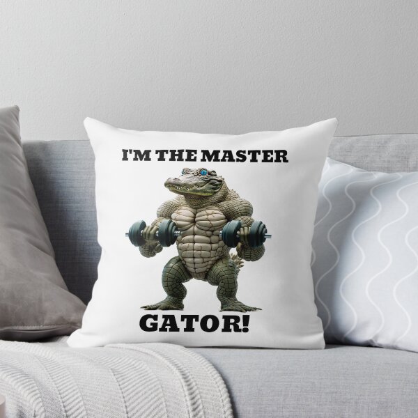 Item preview, Alligator Muscle Design - I'm The Master Gator - Animal  designed and sold by Primal Pump Co LTD.