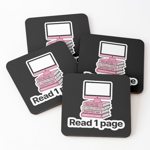 Item preview, Productivity Hacks - Ironic Unread Books Aesthetic designed and sold by Sassy Cult.