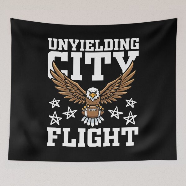 Item preview, UNYIELDING CITY FLIGHT - PHILADELPHIA FOOTBALL designed and sold by KEF Custom.