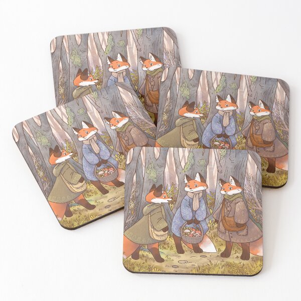 Item preview, The Three Little Foxes in the Winter Wood designed and sold by HelloSpriggan.