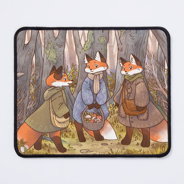 Item preview, The Three Little Foxes in the Winter Wood designed and sold by HelloSpriggan.