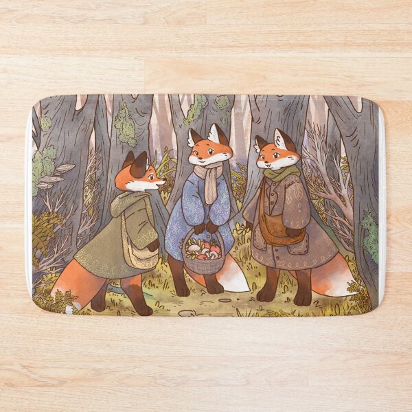 Item preview, The Three Little Foxes in the Winter Wood designed and sold by HelloSpriggan.