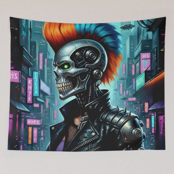 Item preview, Mechanical Anarchy: Cybernetic Punk Profile Art designed and sold by Art's Diner.