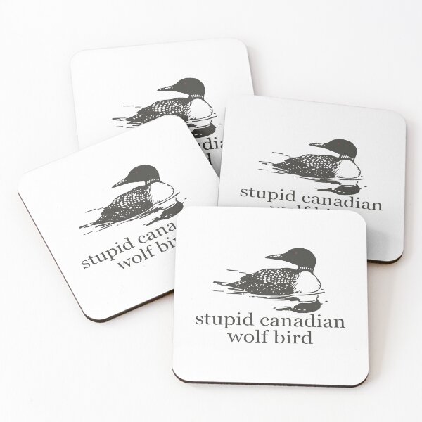 Item preview, Stupid Canadian Wolf Bird designed and sold by ivotee.