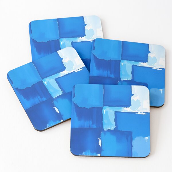 Item preview, abstract blue pattern designed and sold by FRH Design ⭐⭐⭐⭐⭐.