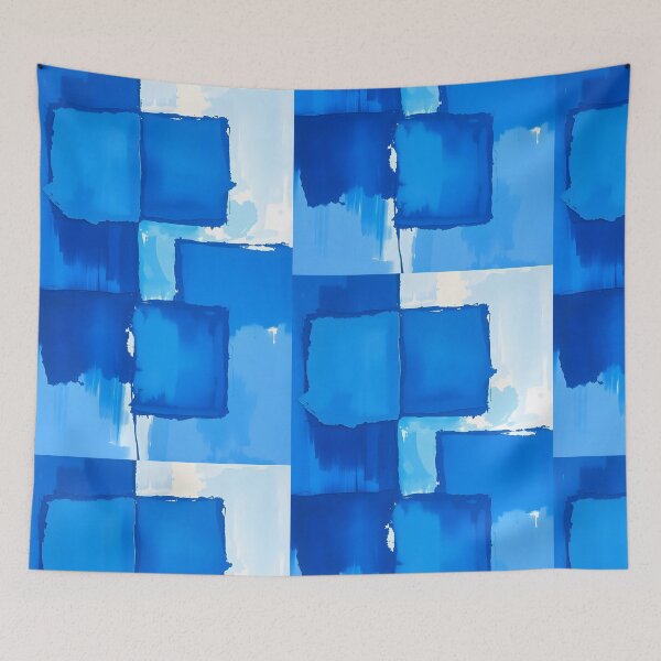Item preview, abstract blue pattern designed and sold by FRH Design ⭐⭐⭐⭐⭐.