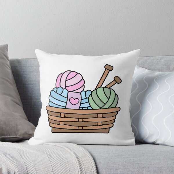 Item preview, Cute Yarn Illustration | Cozy Craft Aesthetic Design designed and sold by Pastel Hearts.