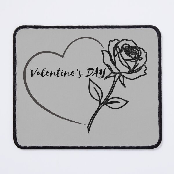 Item preview, Minimal Rose Heart One Line Art designed and sold by BreezifyDesignStudio.