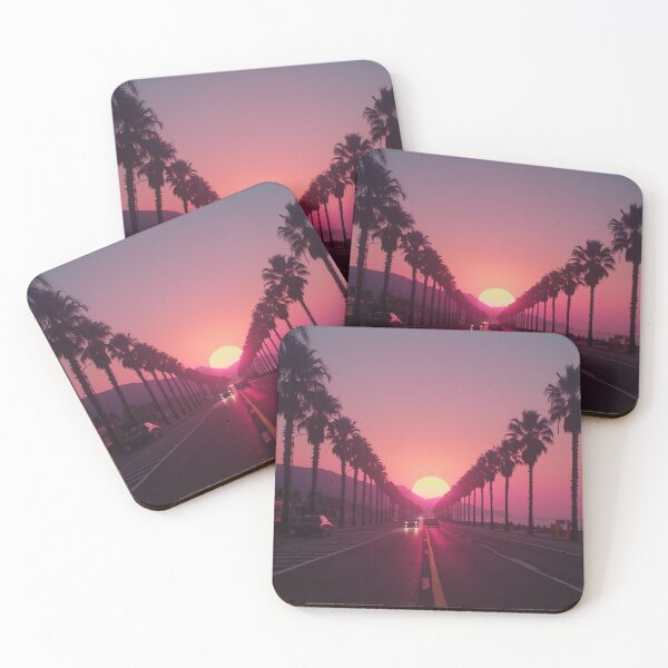 Item preview, Retrowave Palm Sunset designed and sold by JosueShop101.