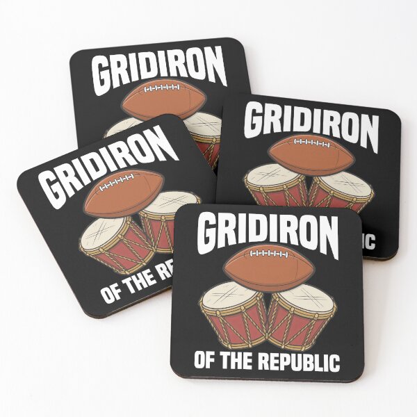 Item preview, GRIDIRON OF THE REPUBLIC - NEW ENGLAND FOOTBALL designed and sold by KEF Custom.