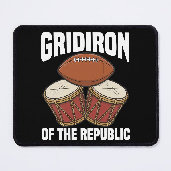 Item preview, GRIDIRON OF THE REPUBLIC - NEW ENGLAND FOOTBALL designed and sold by KEF Custom.