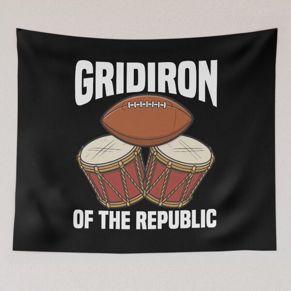 Item preview, GRIDIRON OF THE REPUBLIC - NEW ENGLAND FOOTBALL designed and sold by KEF Custom.