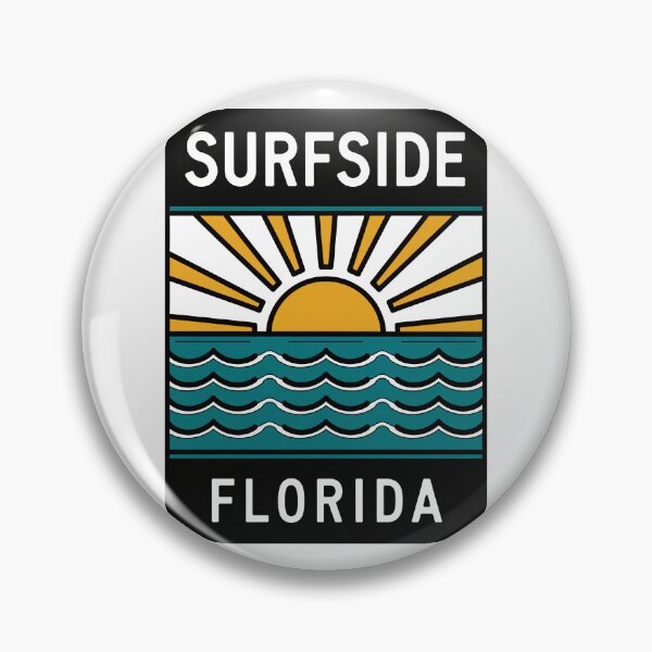 Item preview, Surfside Florida - Beach Sign designed and sold by TheOldMittenIllustrated.
