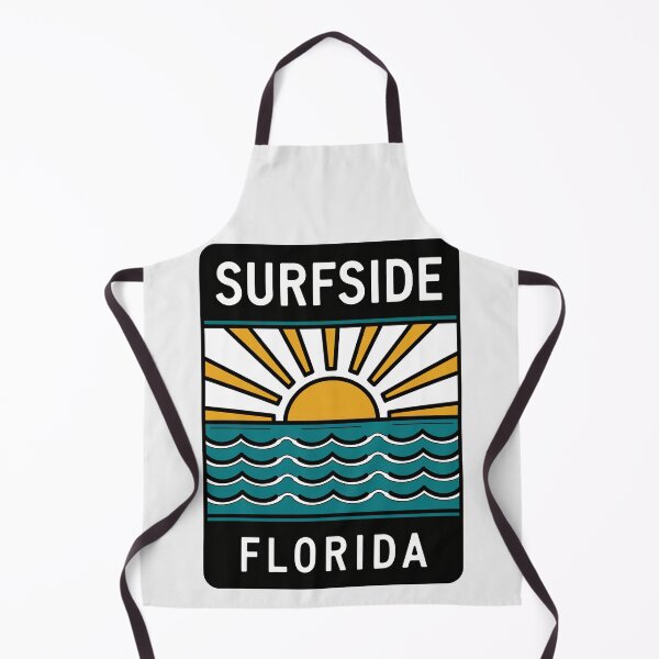 Item preview, Surfside Florida - Beach Sign designed and sold by TheOldMittenIllustrated.