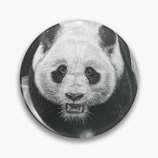 Item preview, The Giant Panda's Race - Realistic White Pastel Wildlife Art designed and sold by JanidAlfaro.