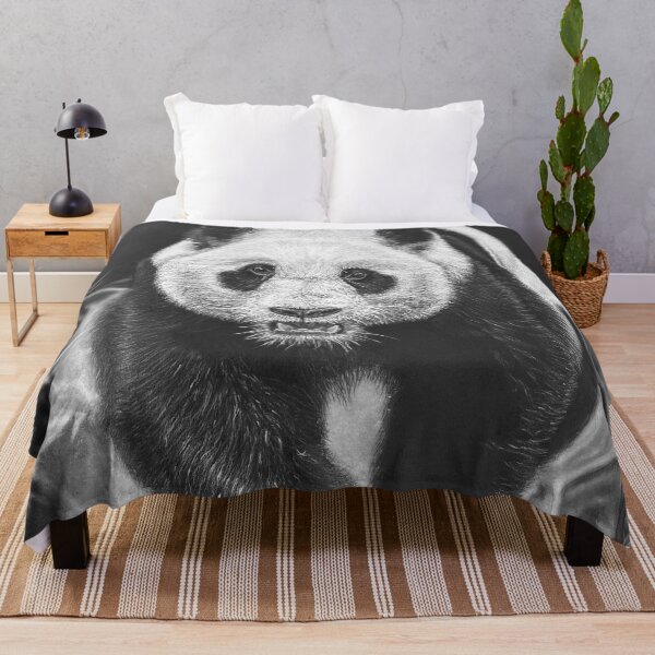 Item preview, The Giant Panda's Race - Realistic White Pastel Wildlife Art designed and sold by JanidAlfaro.