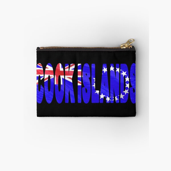 Item preview, COOK ISLANDS - Flag Flying in Wind cut to Letters Souvenir Sticker Shirt designed and sold by Adam Gormley.